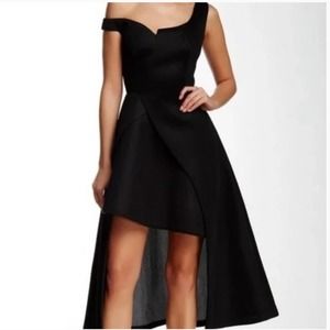 Issue NY LBD High- Low Asymmetric Sweetheart Neck Dress, M